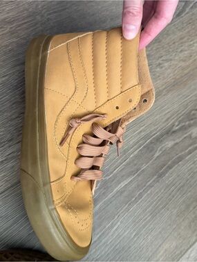 Vans Women's High-Top Sneakers in Wheat